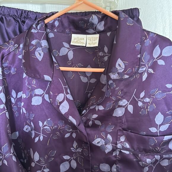 Gillian & O’Mally Womens size L Two Piece Pajama Set 100% polyester. Soft - Picture 13 of 14